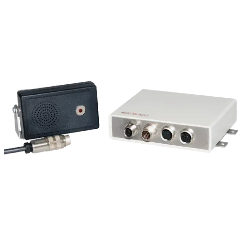 Caja de interfaz para sistema visión Altavoz externo CAN SRD
