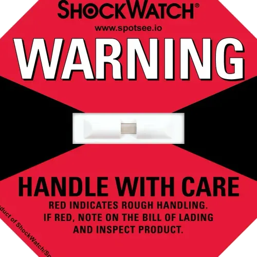 Indicador de impacto ShockWatch2 Label 50G Rojo 200Pzas