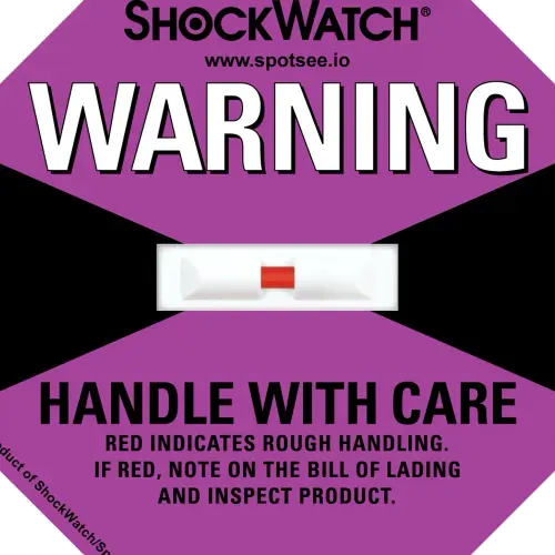 Indicador de impacto ShockWatch Label 37G Morado - 200Pzas