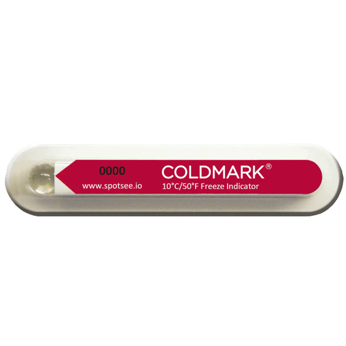 Indicador de temperaturas frías ColdMark 10°C/50°F - 100Pzas