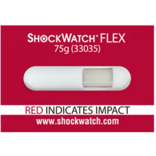 Indicador de impacto ShockWatch DoubleFlex 75 - 100Pzas