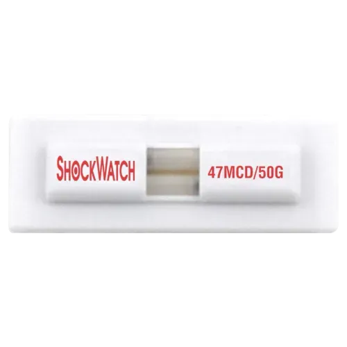 Indicador de impacto ShockWatch DoubleTube 47 Miniclip 100Pz
