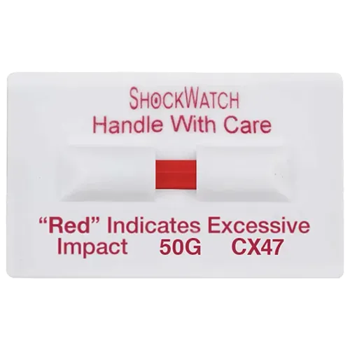 Indicador de impacto ShockWatch SingleTube 35 Miniclip 100pz