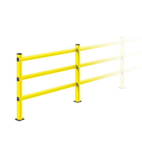 Barrera de seguridad para paso peatonal 1500x1150mm Modulo